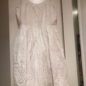 J Crew Eyelet Dress